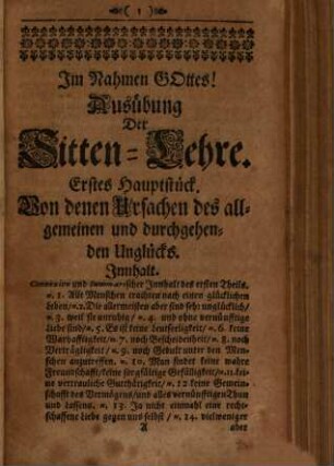 Von der Artzney wider die unvernünftige Liebe