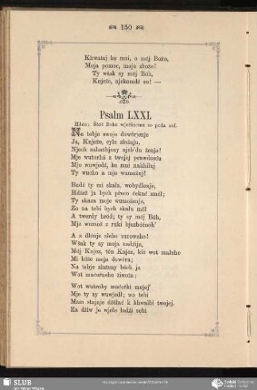 [Psalm LXXI - LXXX]