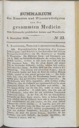 1. December 1840. No. 23.