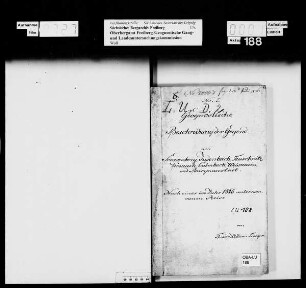 Geognostische Beschreibung der Gegend um Sonneberg, Judenbach, Teuschnitz, Kronach, Kulmbach, Weismain und Burgkunstadt (vom Begleiter des Hauptuntersuchers gefertigt)