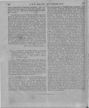 Wildberg, C. F. L.: Taschenbuch für gerichtliche Aerzte behufs der Obductionen. Berlin: Rücker 1830