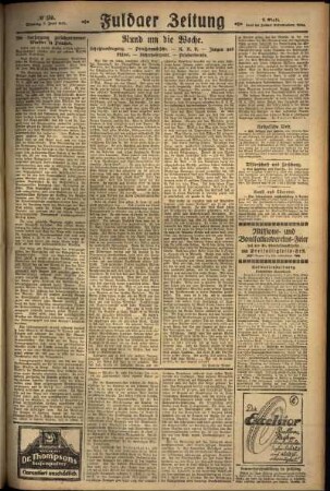Zweite Ausgabe vom Sonntag, den 07. Juni 1925.