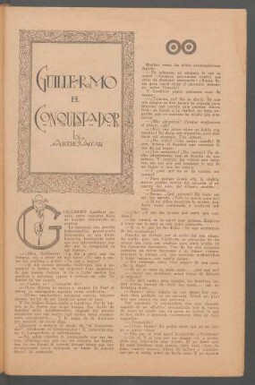 Guillermo el conquistador : Ilustró Bertold