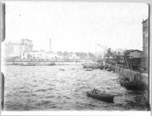 Türkei. Konstaninopel/Istanbul. Bahnhof Haydarpaşa / auch Haidar Pacha (1917 durch eine Explosion zerstört)