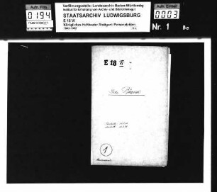 Baezner, Julie (*22.02.1879 in Löwenstein); Näherin; ausgesch.: 1938