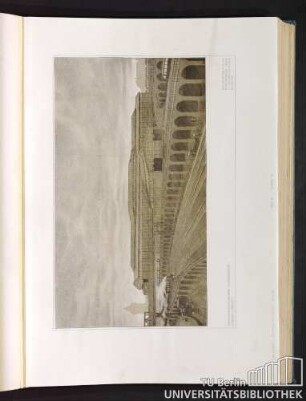 Teil II. Tafel 14. Kreuzungsbahnhof Gleisdreieck. Gesamtansicht.