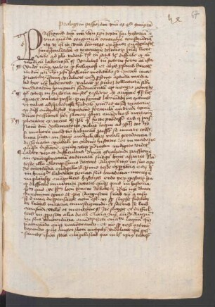 Passio domini secundum IV evangelistas glossis marginalibus aucta