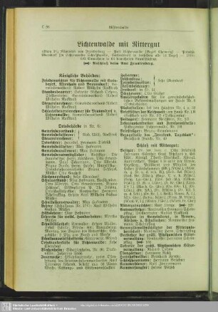 Lichtenwalde mit Rittergut