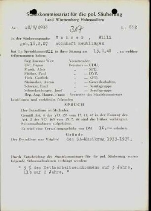 Vohrer, Willi