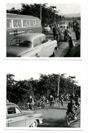 Bereisung durch den Bundesminister für Verkehr Dr. Hans-Christoph Seebohm am 19.07.1956