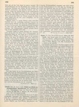 134-135 [Rezension] Holzhey, Carl, Jahve der Gott Israels