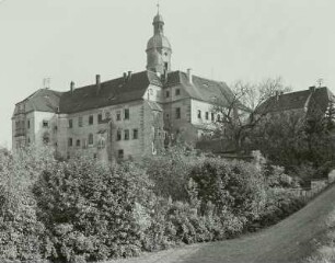 Dippoldiswalde, Schloss, Ansicht von Südwesten