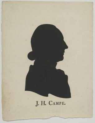 Silhouettenbildnis Joachim Heinrich Campe