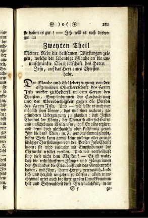 Zweyten Theil.