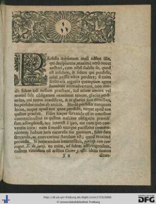 Facultatis Iuridicae Decanus, Jo. Philippus Streit, ICtus, Eminentissimi Ac Serenissimi Principis Electoris Moguntini Consiliarius Regiminis, L.B.S.