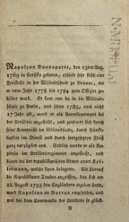 Napoleon, als Held, Staatsmann und Staatsgefangener : eine treue Darstellung seiner Unternehmungen, von der militärishen Laufbahn an bis zu seinem Tode in St. Helena