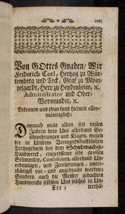 1065-1076, Vorwort. 1. - 10.