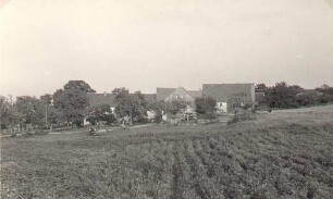 Dorfansicht von Rieschen : Wjesny napohlad Zrěšina