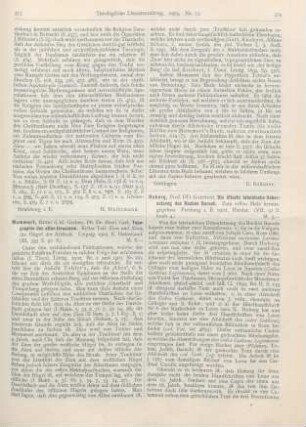 373-374 [Rezension] Mommert, Carl, Topographie des alten Jerusalem.(Erster Teil: Zion und Akra, die Hügel der Altstadt.)