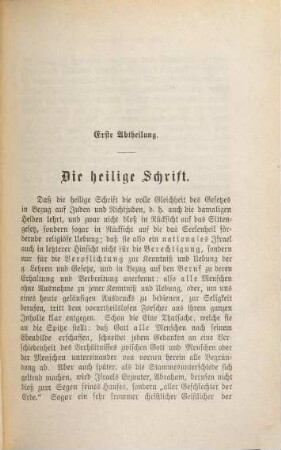 Die Sittenlehre des Judenthums andern Bekenntnissen gegenüber : nebst dem geschichtlichen Nachweise über Entstehung und Bedeutung des Pharisaismus und dessen Verhältniß zum Stifter der christlichen Religion