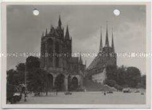 Erfurt, Propsteikirche Beatae Mariae Virginis (Marienkirche oder Dom) und Kirche St. Severi