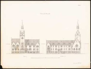 Rathaus, Eberswalde: Ansichten