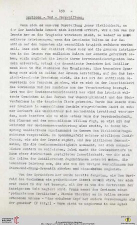 Gewissen - Tod - Verzweiflung