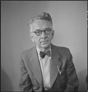 Porträt Erich Ponto (1884-1957; Schauspieler)