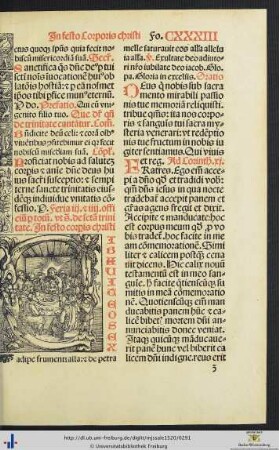 In festo Corporis Christi.