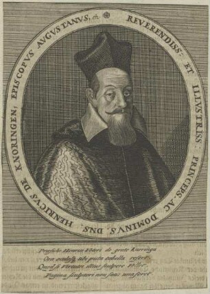 Bildnis des Heinrich, Bischof von Augsburg