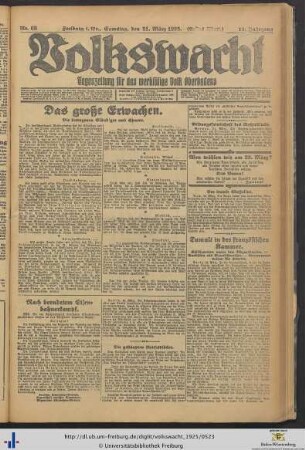 21.03.1925 (Erstes Blatt)