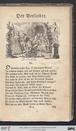 IX. Der Verliebte