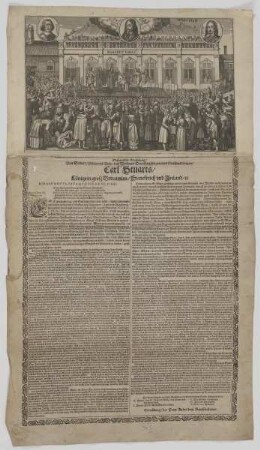 Gruppenbildnis des Carl Stuart, des Cromwel und des Fairfax