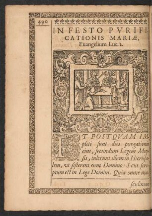 In Festo Purificationis Mariae, Evangelium Luc. 2.