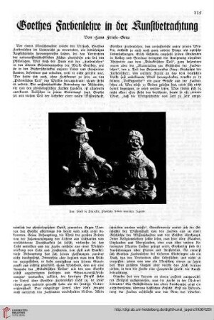 N.F. 18.1938: Goethes Farbenlehre in der Kunstbetrachtung
