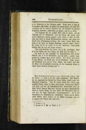 Mannigfaltiges