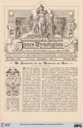Die Zimmerdecke und ihre Beziehungen zum Raum [1]