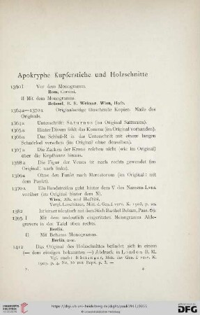Apokryphe Kupferstiche und Holzschnitte