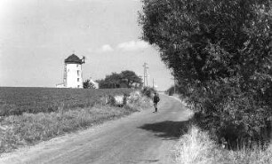 Thümmlitzwalde-Nauberg. Blick zum Turmholländer