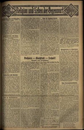 Dritte Ausgabe vom Sonntag, den 27. Juli 1930.