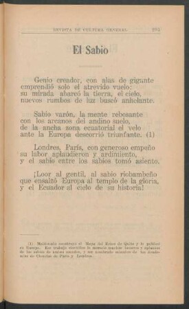 El Sabio