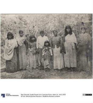 Guató-Frauen vom Caracara-Fluss