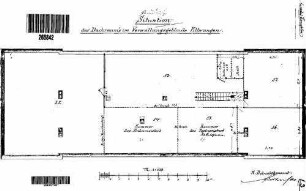Ellwangen: Empfangsgebäude Grundriss Dachraum