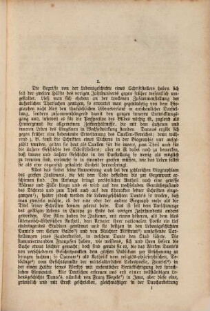 Über die Quellen zur Lebensgeschichte Dante's : Separat-Abdruck aus dem 39. Bande des Neuen Lausitzischen Magazins
