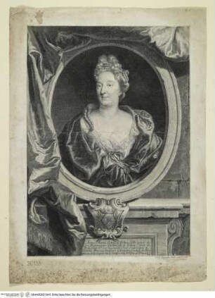 Porträt der Anne Marie Louise d'Orléans
