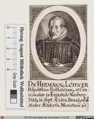 Bildnis Hermann Löhner