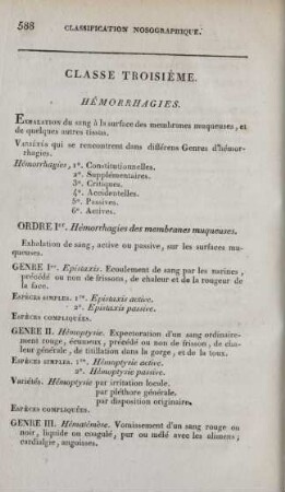 Classe troisième