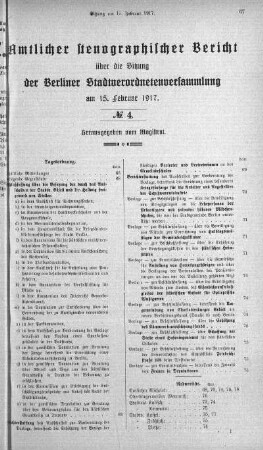 No. 4, 15. Februar 1917