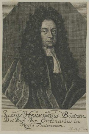 Bildnis des Justus Henningius Böhmer