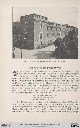 Das Castello bei Porta Giovia